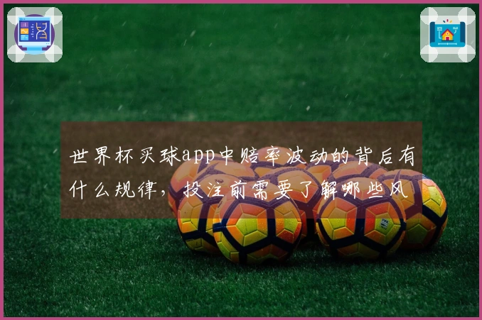 世界杯买球app中赔率波动的背后有什么规律，投注前需要了解哪些风险？